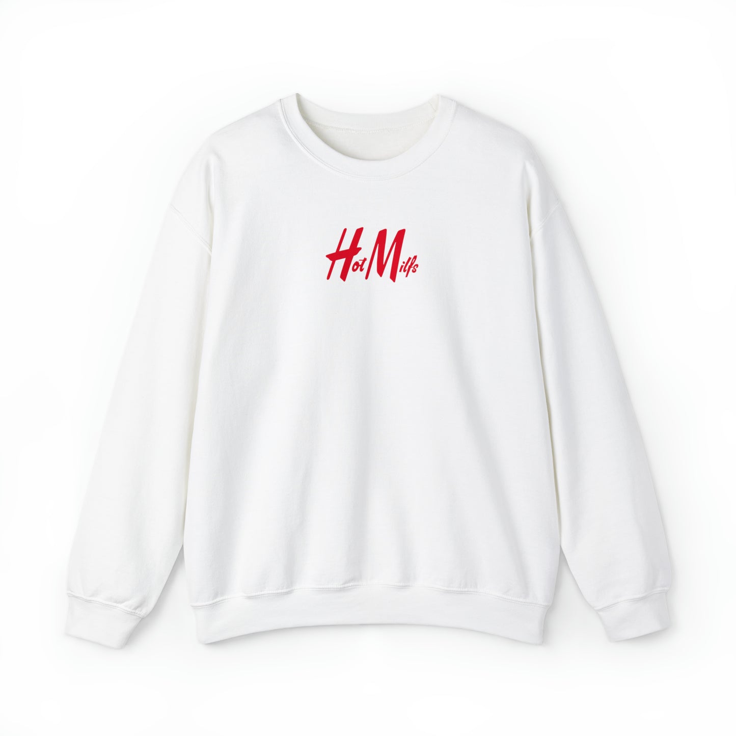 Hot Milfs White Crewneck